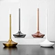 Cordless table lamp with sleek designer aesthetics