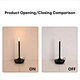 Contemporary candle design lamp for stylish interiors